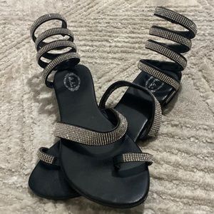 Black sandals